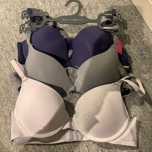 Vince camuto and tahari push up bras